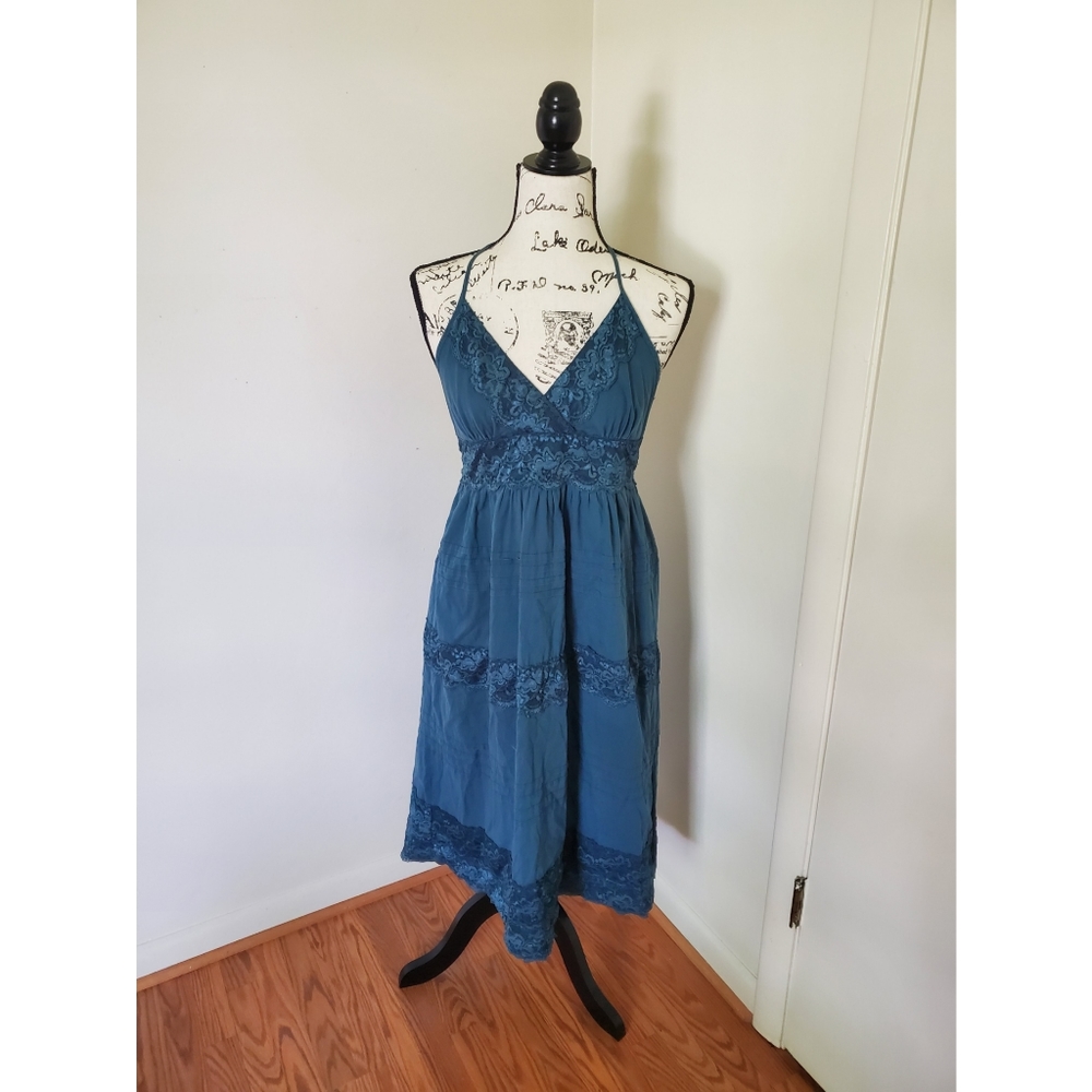 Lucca Couture Lace Halter Dress